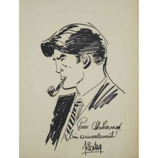 Arthur PIROTON (1931-1996) Dessin dedicace Feutre sur papier… | Tajan