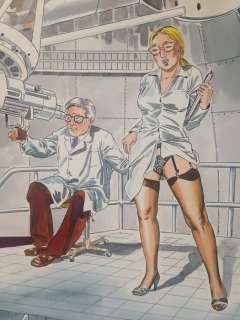 Corna Vissute #3 - Cover Originale "Crepi l’astronomo" - Page volante - (1981) | Catawiki