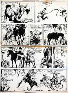 Jijé | Jerry Spring, planche n°25 Ã  l’encre de Chine de… | Banque Dessinée