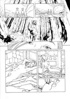 Trif - tavola originale "La Belle e la Bete 2" - Page volante | Catawiki