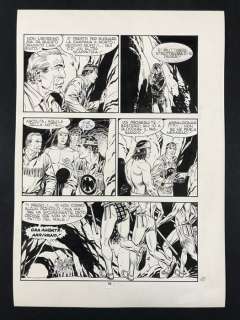 Tex n. 349 - Fabio Civitelli - tavola originale "Abissi" - EO - (1989) | Catawiki