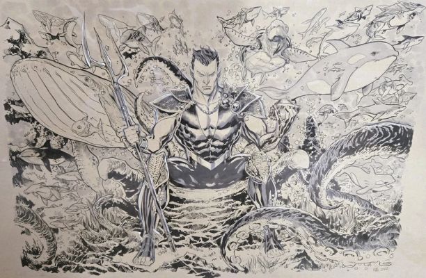 Namor king of the seas by Ken Lashley | DiTullio Art Collective