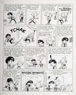 Greg Michel (1931-1999) Planche... | GREG Michel (1931-1999) Planche originale encre de... | Stanley’s Auction