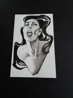 Manolo Carot, dit Man - Dessin original - Nu de la série Projetorgasme - Page volante - (2012) | Catawiki