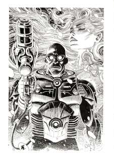 Riccardo Latina - Mr Freeze Batman Villains Collection Illustration