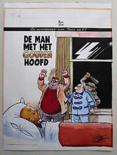  - Stallaert, Dirk - Originele voorkaft in kleur - Nero - De man met het gouden hoofd - (1999) 