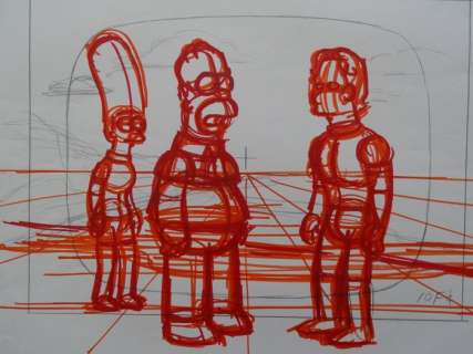 The Simpsons - Matt Groening - Unique | Catawiki