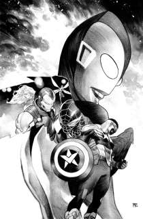 Dike Ruan - Ultraman X Avengers #2 Cover