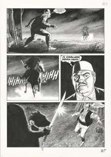 Tex albo gig. #27 - Fabio Civitelli - tavola orig. "La Cavalcata del Morto" - Page volante - (2012) | Catawiki