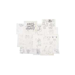 A Ric Heitzman group of ’Puppet Design’ illustrations for Pee Wee’s Playhouse | Bonhams