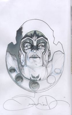 Simone Bianchi | Artbook + Sketch di Magneto | Simone Bianchi