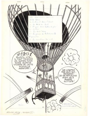 Willy Lambil (Né En 1936) | Les Tuniques bleues - Les cavaliers du ciel | Huberty Breyne