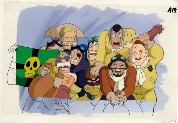 Hayao Miyazaki (宮崎... | Hayao Miyazaki (宮崎 駿) Porco Rosso (紅の豚) Aviateurs Très... | Aibo Art Auction