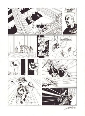 Alice. Planche originale Troisième testament | BDEnchères