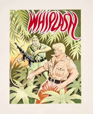 Whiplash original artwork (1984) by Ron Turner. This artwork was the forerunner of Turner’s 64 | Comic Book Auctions ltd