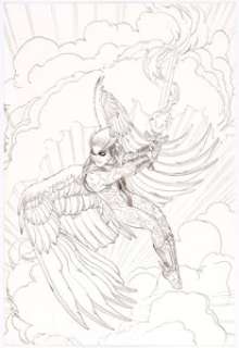 Michael Kaluta | Helmet of Fate: Zauriel (2007) #1 Cover Original Art (DC, 2007). | Heritage