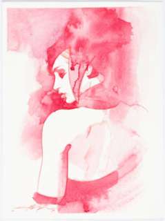 Jeff Dekal - Scarlet Witch Specialty Illustration Original Art (2008). A mesmerizing profile of one of the - | Heritage