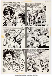 Jack Kirby And Mike Royer | Mister Miracle #17 Story Page 5 Original Art (DC, 1974). | Heritage