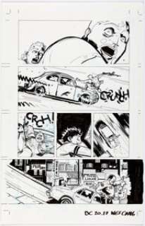 Wes Craig - Deadly Class #20 Story Page 17 Original Art (Image, 2016).