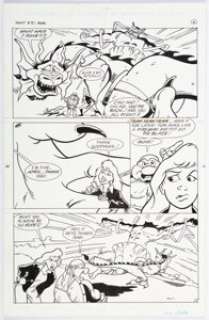 Chris Allan and Rod Ollerenshaw Teenage Mutant Ninja Turtles Adventures #30 Story Page 16 Original Art (Archie, 19...