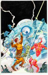 Rich Larson | Junker #1 Original Art Cover (Fleetway/Quality Publ., 1993).... | Heritage