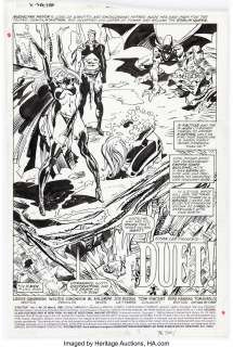 Walt Simonson and Al Milgrom - X-Factor #38 Splash Page 1 Original Art (Marvel, 1989)....