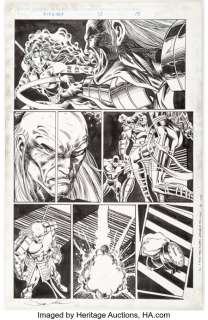 Deodato Jr., Mike | Mike Deodato Jr. and Scott Koblish Elektra #12 Story Page 18 Original Art (Marvel, 1997).... | Heritage