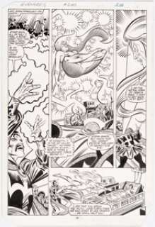 Milgrom, Al | Al Milgrom and Joe Sinnott The Avengers #240 Story Page 20 Original Art (Marvel, 1984).... | Heritage