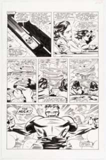 Rude, Steve | Steve Rude and Al Milgrom Incredible Hulk vs. Superman #1 Page 27 Original Art (Marvel/DC, 1999).... | Heritage