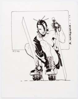 MacDonald, Andy - Andy MacDonald - Miho Specialty Illustration Original Art (2006)....