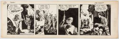 Caniff, Milton | Milton Caniff Terry and the Pirates Daily Comic Strip Original Art dated 10-3-39 (news Syndicate, 1939). ... | Heritage