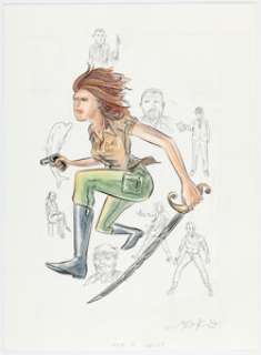 Kindt, Matt - Matt Kindt Mind Mgmt: One for One #1 Cover Original Art (Dark Horse, 2013)....