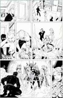 Lee, Jim - Jim Lee and John Dickenson (as JD) Divine Right #5 Story Page 15 Original Art (Image, 1998)....