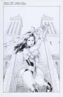Unidentified Alternative Art Comic Artist - Geebo Vigonte Grimm Fairy Tales #48 Cover Original Art (Zenescope Entertainment, 2021)....