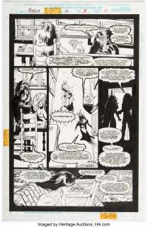 Gilmore, Craig - Craig Gilmore and Rick Bryant Morbius: The Living Vampire #26 Story Page 9 Original Art (Marvel, 1994)....