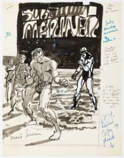 Severin, Marie | Marie Severin Sub-Mariner #30 Preliminary Original Art (Marvel, 1970).... | Heritage