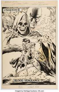 Kane, Gil | Gil Kane, Danny Bulanadi, and Nestor Redondo The Savage Sword of Conan #85 Internal Splash Page 10 Inscribed Origi... | Heritage