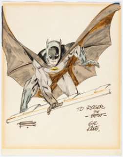 Kane, Gil | Gil Kane - Batman Illustration Original Art (undated).... | Heritage