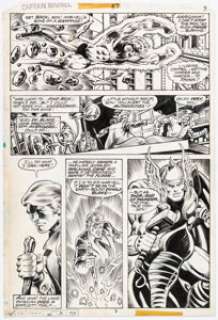 Broderick, Pat | Pat Broderick and Bob Wiacek Captain Marvel #57 Story Page 3 Original Art (Marvel, 1978).... | Heritage