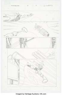 Di Vito, Andrea - Andrea Di Vito Stormbreaker: The Saga of Beta Ray Bill #2 Story Page 8 Original Art (Marvel, 2005)....