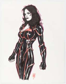 Hughes, Adam | Adam Hughes -Jakita Wagner Illustration Original Art (undated).... | Heritage