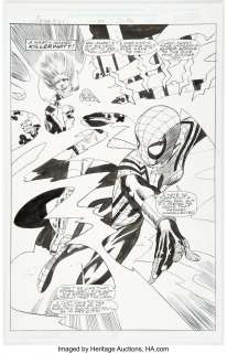 Olliffe, Pat - Pat Olliffe and Al Williamson Spider-Girl #25 Splash Page 30 Original Art (Marvel, 2000)....