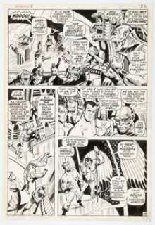 Severin, Marie | Marie Severin and Mike Esposito (as Joe Gaudioso) Sub-Mariner #18 Story Page 19 Original Art (Marvel, 1969).... | Heritage