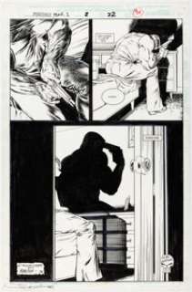 Eaglesham, Dale - Dale Eaglesham and Scott Koblish The Punisher: Year One #2 Story Page 22 Original Art (Marvel, 1995)....