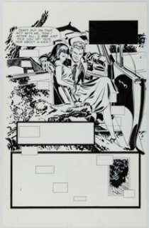 Grubaugh, Carson | Carson Grubaugh The Strange Death of Alex Raymond Story Page 218 Original Art (Living the Line, 2021).... | Heritage