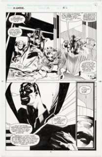 Stroman, Larry - Larry Stroman and Al Milgrom X-Factor #75 Story Page 5 Mr. Sinister Original Art (Marvel, 1992)....
