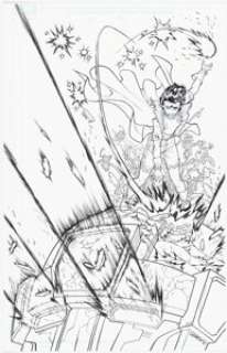 Marvel Artist - Javier Garrón Uncanny X-Men #2 (621) Variant Cover Original Art (Marvel, 2019)....