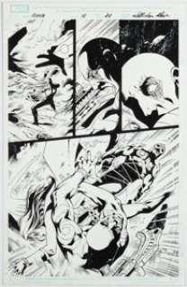 Marvel Artist - Wellington Alves, Wellington Diaz, and Nelson Pereira Nova #10 Story Page 20 Original Art (Marvel, 2008)....