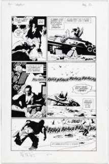 Mignola, Mike | Mike Mignola and Kevin Nowlan Aliens: Salvation Story Page 10 Original Art (Dark Horse, 1993). ... | Heritage