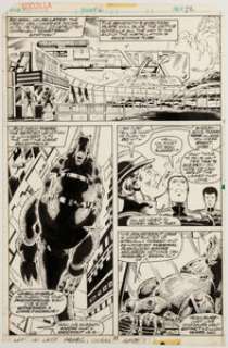 Trimpe, Herb | Herb Trimpe Godzilla #6 Story Page 12 Original Art (Marvel, 1978).... | Heritage